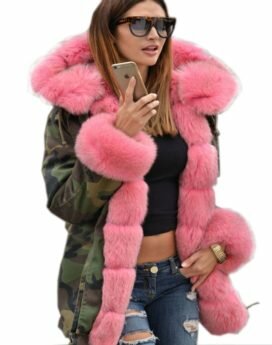 Parka Femmes À Capuchon Long
